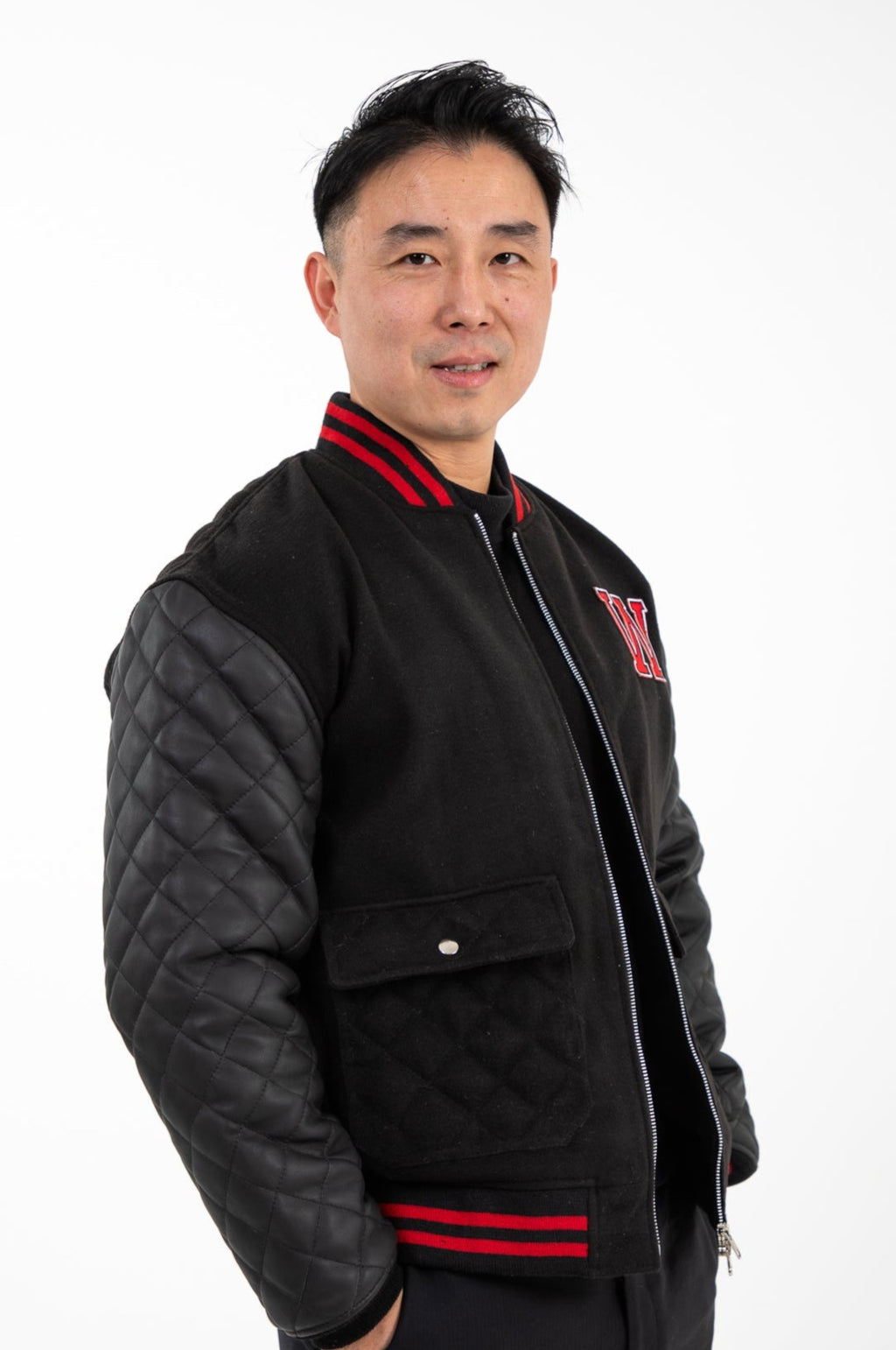 Baseball Wool Blend Jacket