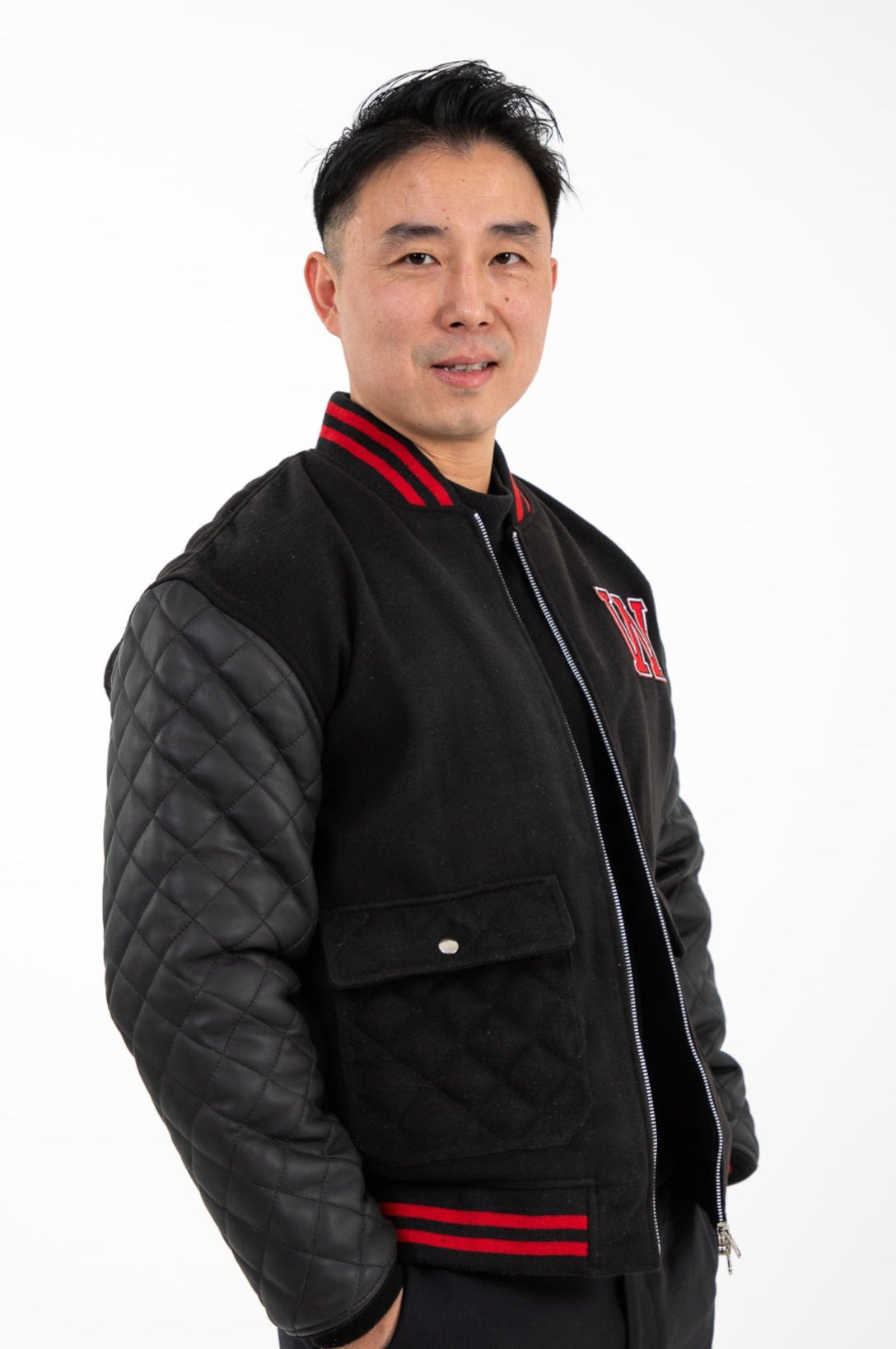 Baseball Wool Blend Jacket