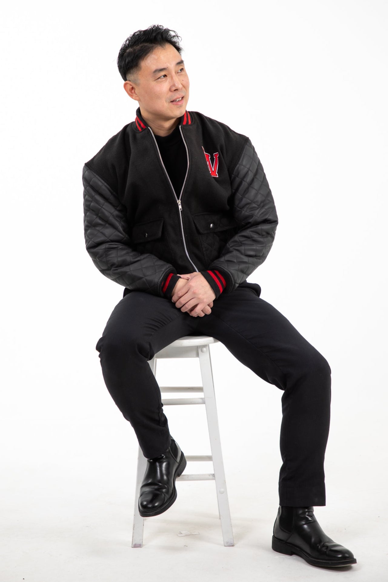 Baseball Wool Blend Jacket