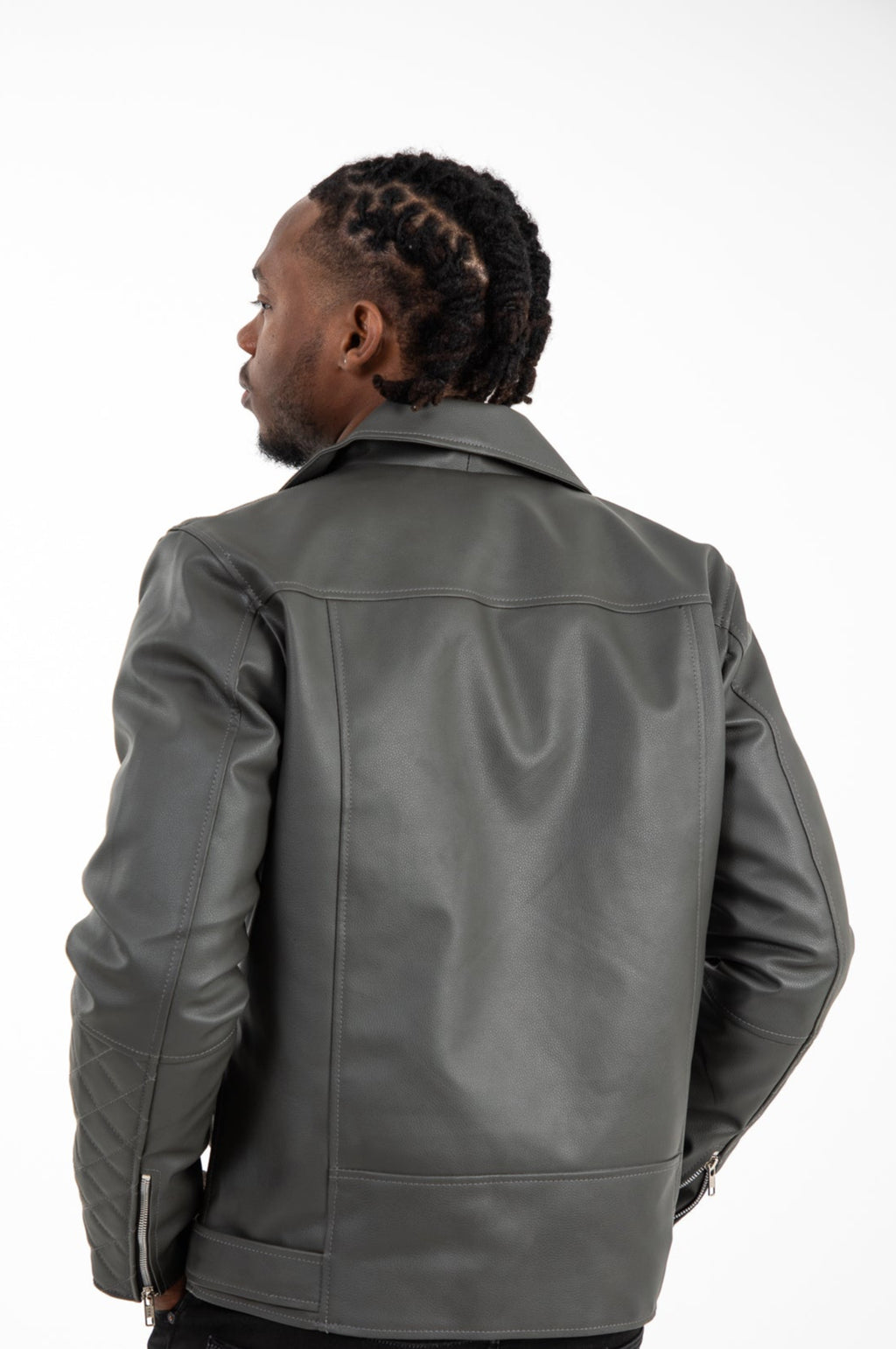 Moto Faux Leather Jacket