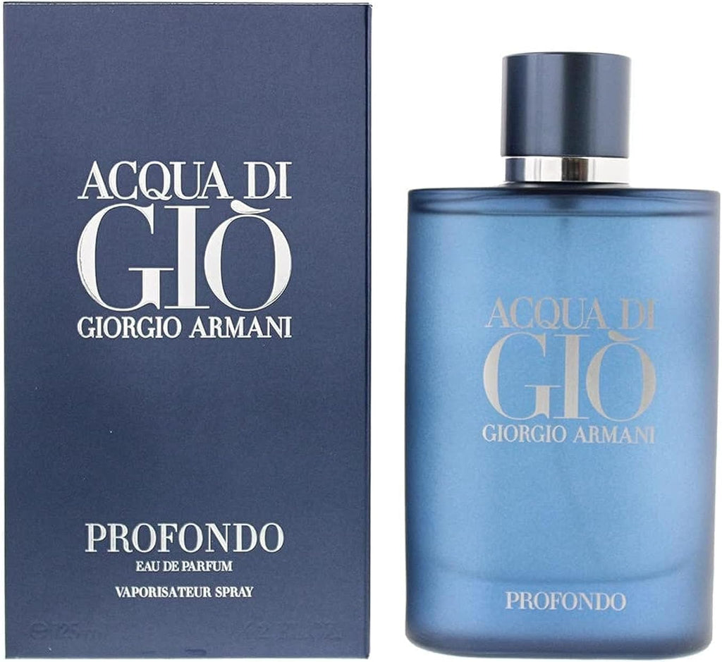 Acqua Di Gio Profondo Cologne for Men - Eau de Parfum Spray 4.2 oz