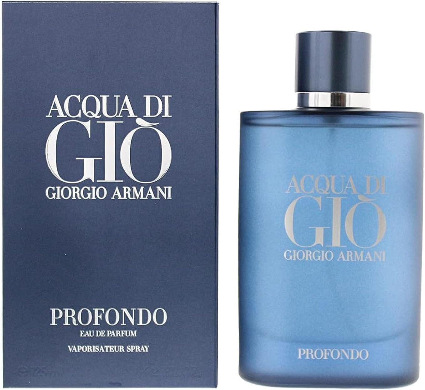 Acqua Di Gio Profondo Cologne for Men - Eau de Parfum Spray 4.2 oz