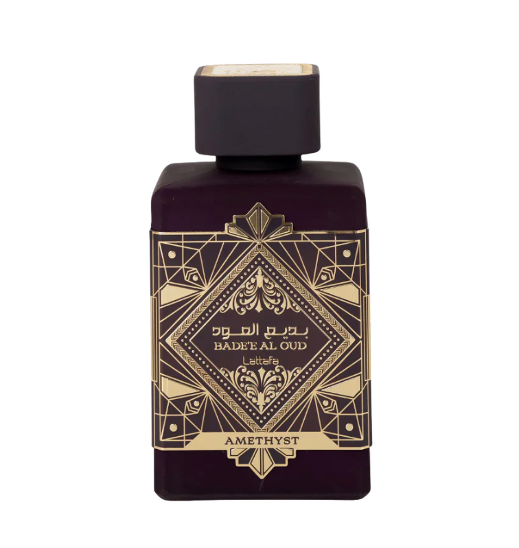 Lattafa Bade'e al Oud Amethyst Perfume for Unisex - EDP 3.4 oz